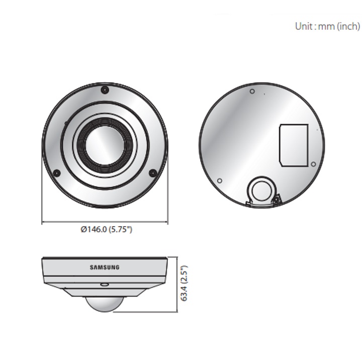 PNF-9010R Dimensions