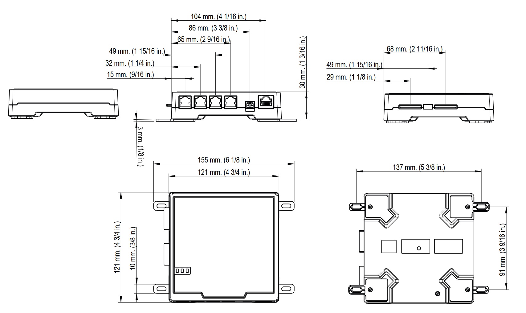 F34 dimensions