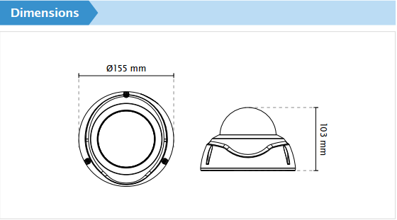 FD9381-HTV Dimensions