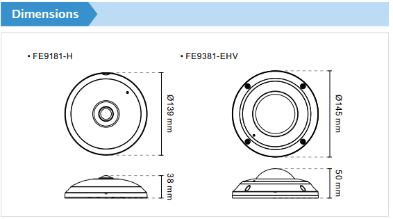 FE9381 Dimensions