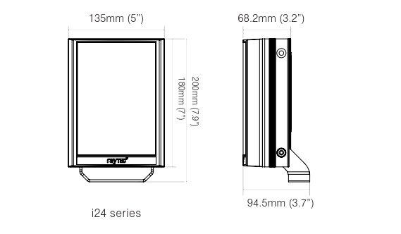 PSTR-i24-HV dimensions