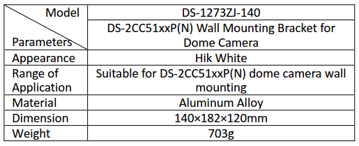 DS-1273ZJ-140 Info Card