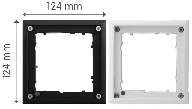 Mobotix FlatMount Dimensions