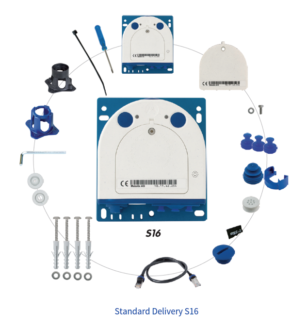 S16 included accessories