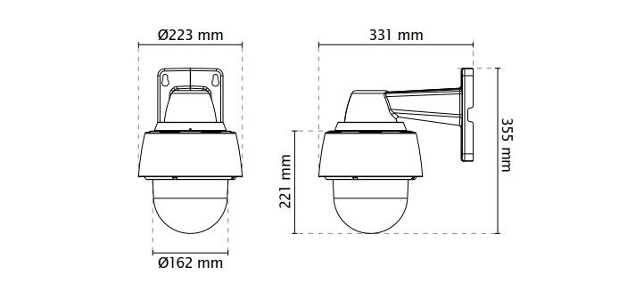 SD9361-EHL dimensions