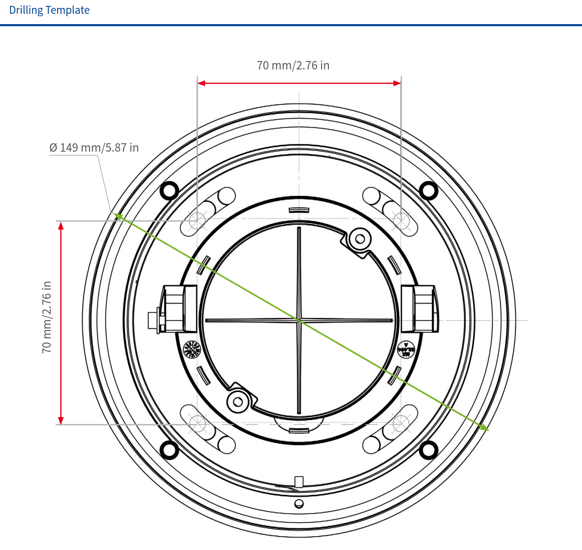 Mobotix v26 Dimensions